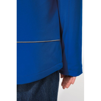 Ladies’ hooded softshell lined parka